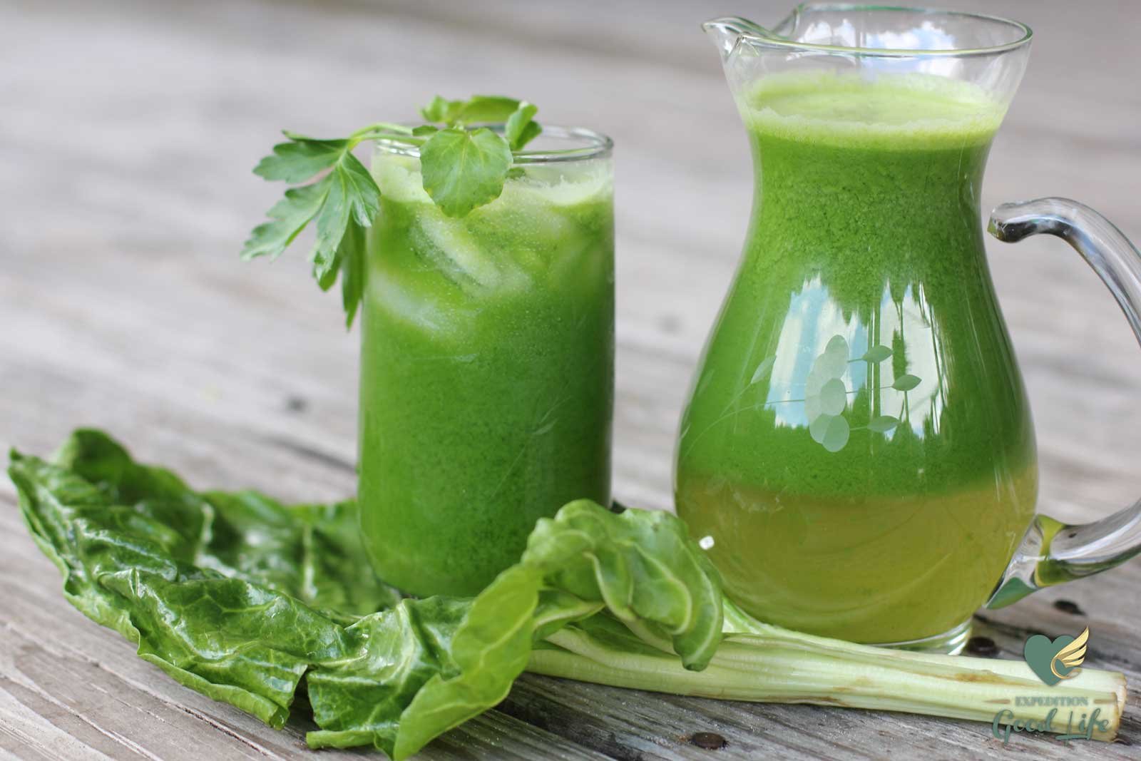 Healthy Detox Recipe, Daily veggie in a cup