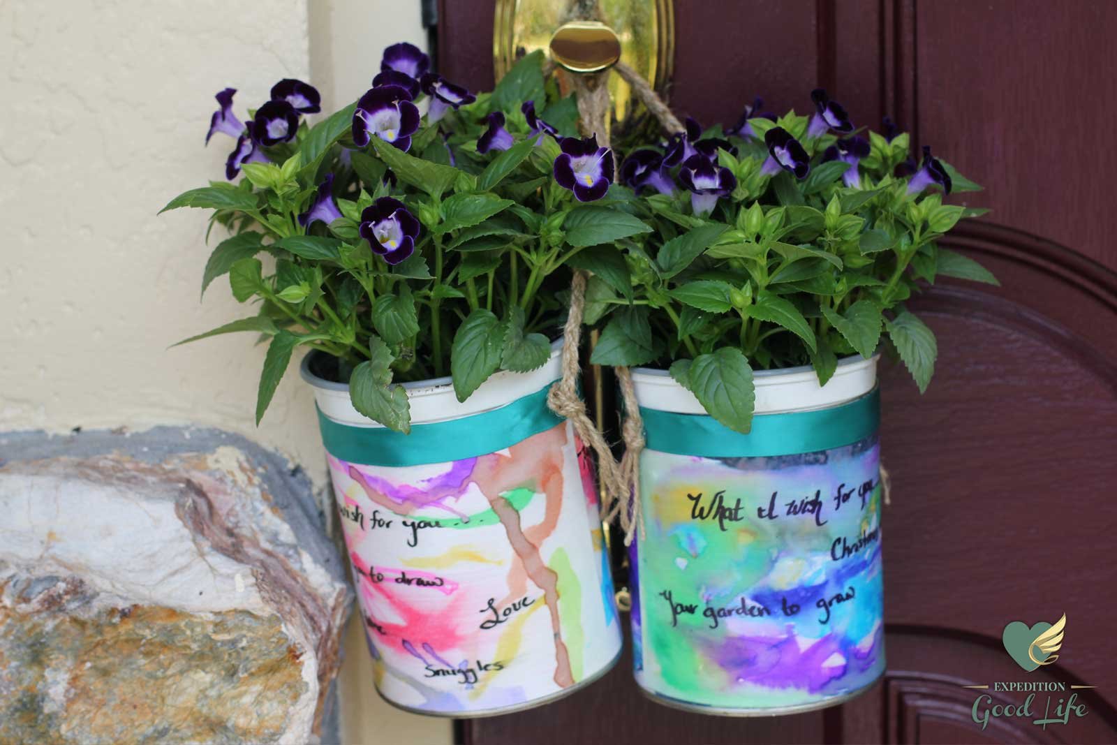 DIY Garden Gift, Kid Fun Project, Gift from the heart