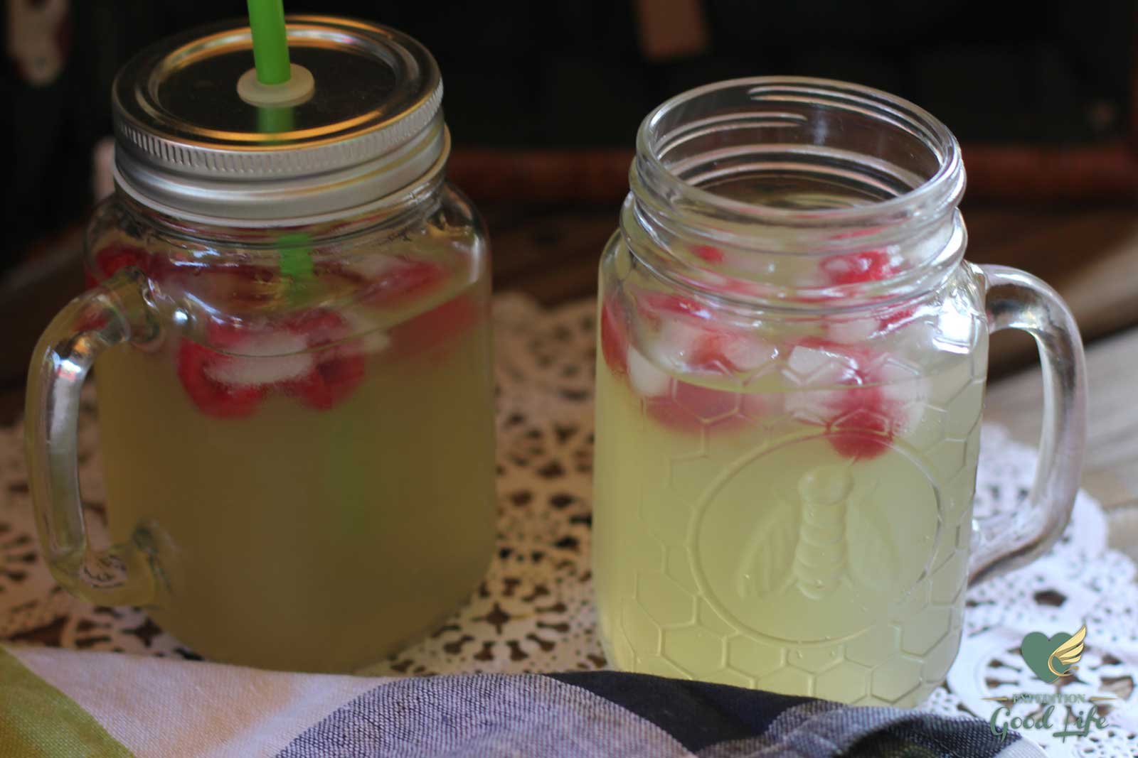 Lemon Ginger Iced Tea Mason Recipe